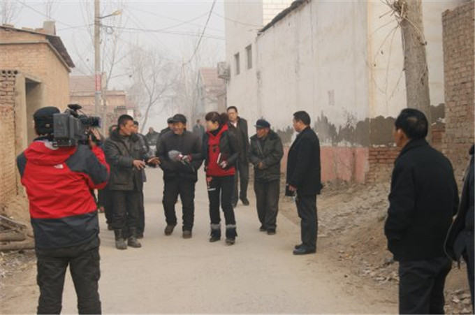 2013年《华夏康氏》摄制组在濮阳县高城村走访拍摄
